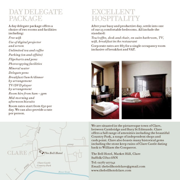 The Bell Hotel Brochure